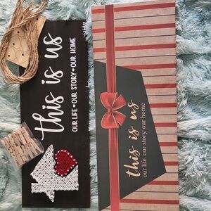 This Is Us Wall Decor Set